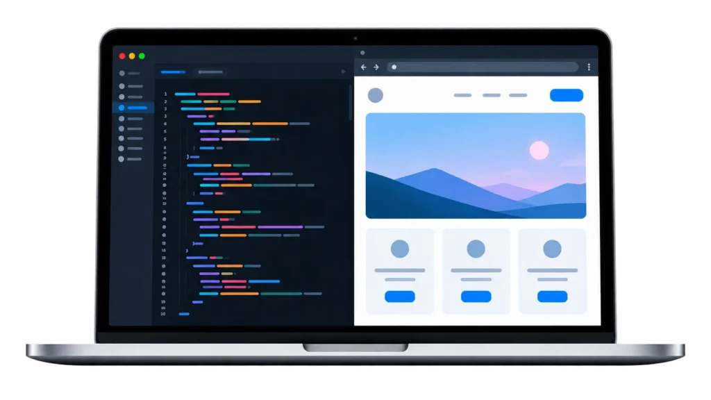 Website development and responsive web design