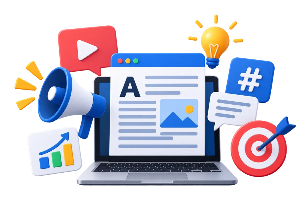 Content marketing strategy and performance analytics