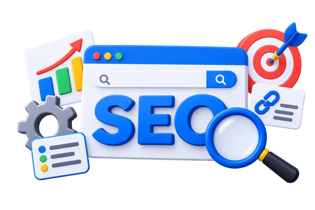 Search engine optimization and website performance analytics